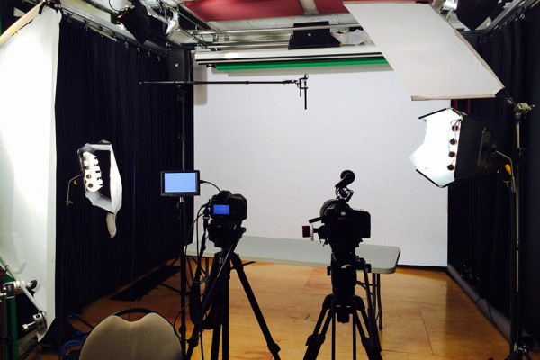 video studio shoot, video blog