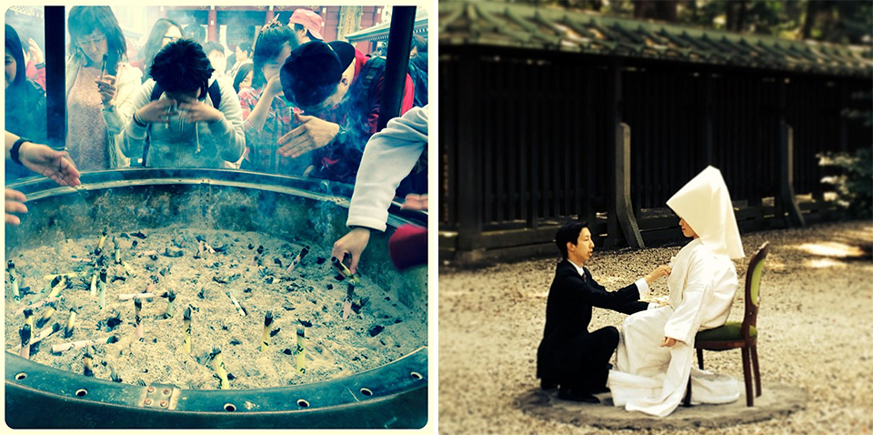 Traditional religious ceremonies in Tokyo