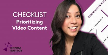 Video Content Creation Checklist