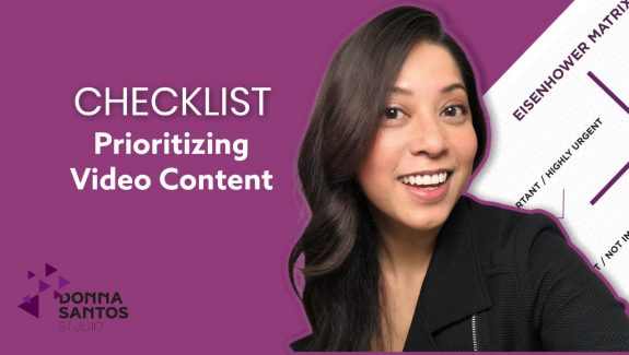 Video Content Creation Checklist